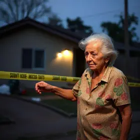 idosa alvejada barulho Embu das Artes