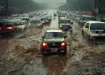 alagamento na Régis Bittencourt