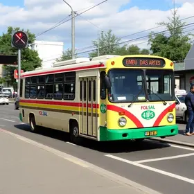 linha 078 entre Embu das Artes e Metrô Vila Sônia