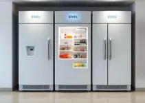 troca de geladeiras