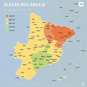 mapa da apuração das eleições 2026 em Embu das Artes